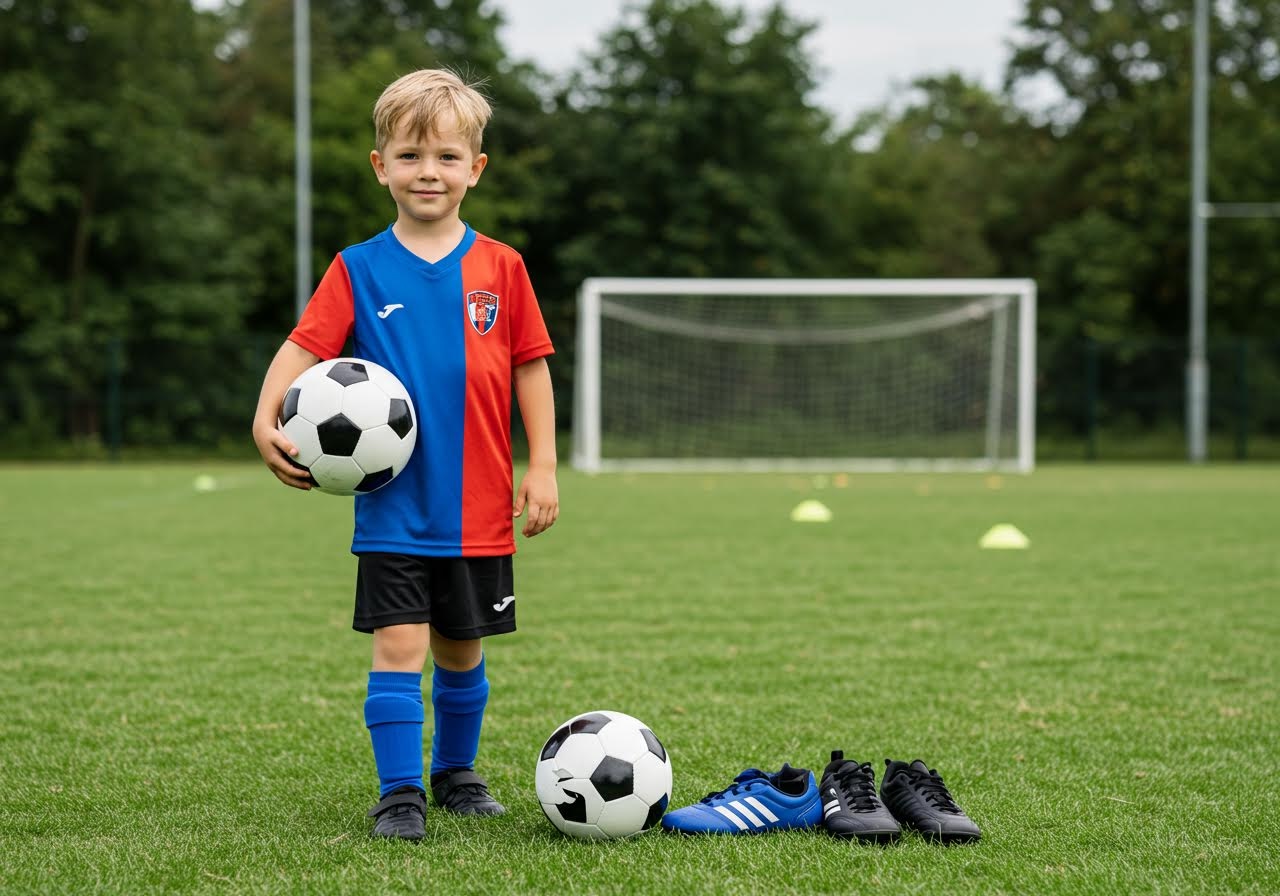 Voetbaluitrusting kinderen beginners